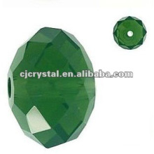 Grade A Dark Green Crystal Beads